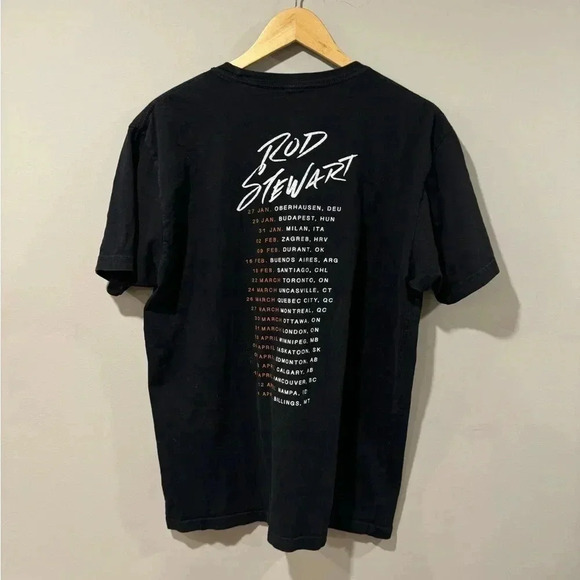 Rod Stewart  Tour Concert T-Shirt - Picture 2 of 6